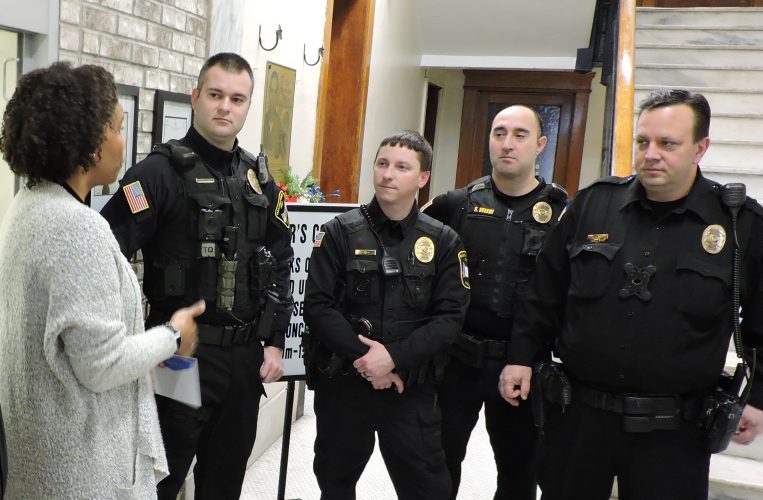Martins Ferry Police Officers Grow Beards in Support of Local Children
